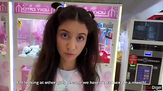 If you strike the ball in the hoop Ten times - I'll let you jizm inwards me! - Internal cumshot